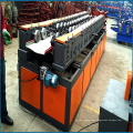 Garage door panel cold roll forming machine with embossing assistant